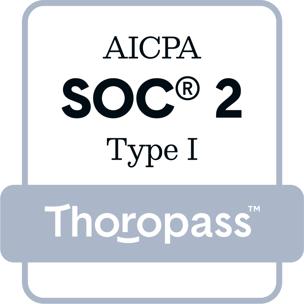 AICPA SOC 2 Type I Certified